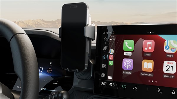 Renault Duster - un support de téléphone pour rester connectés