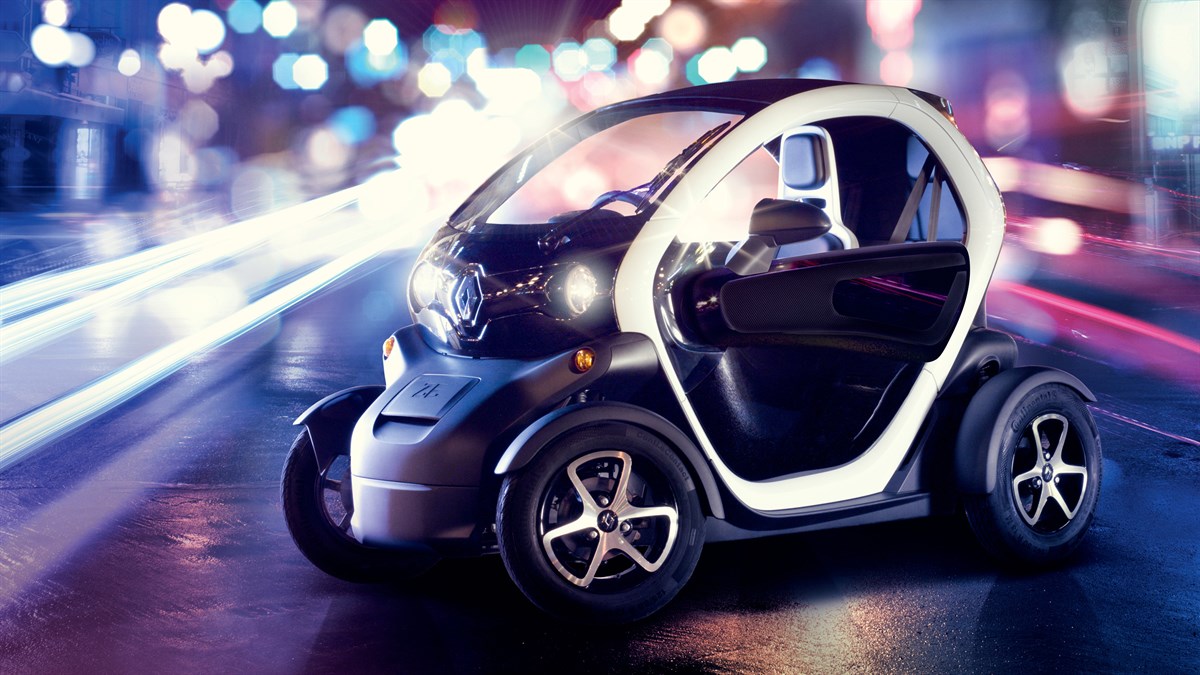 Renault Twizzy - véhicule en route