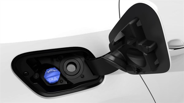 Zoom sur le réservoir d'AdBlue 